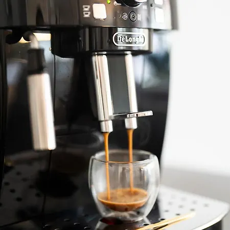 شقة 90m2 Loft I Kaffee I Terrasse I E-parkplatz I 65' Smart Tv روزنهايم