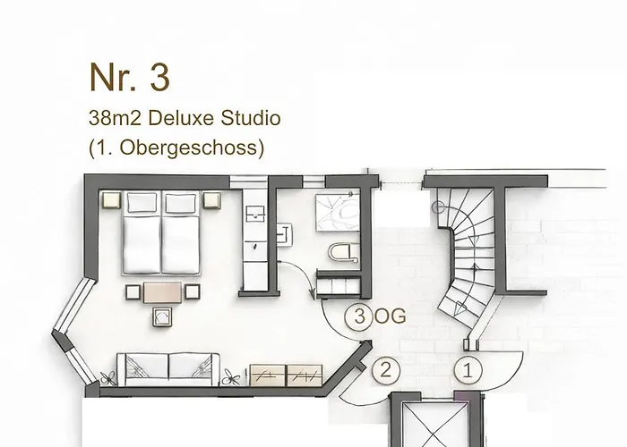 Lägenhet Yaystay - Comfy Lofts In Rosenheim