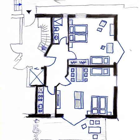 90m2 Loft I Kaffee I Terrasse I E-parkplatz I 65' Smart Tv
